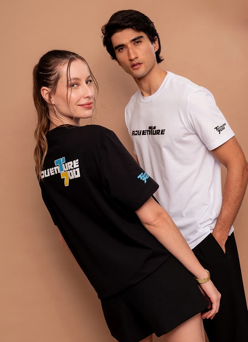 Camiseta Adventure 700 Preta Unissex
